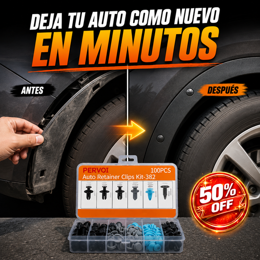 ProClips™ - Kit de 100 clips universales