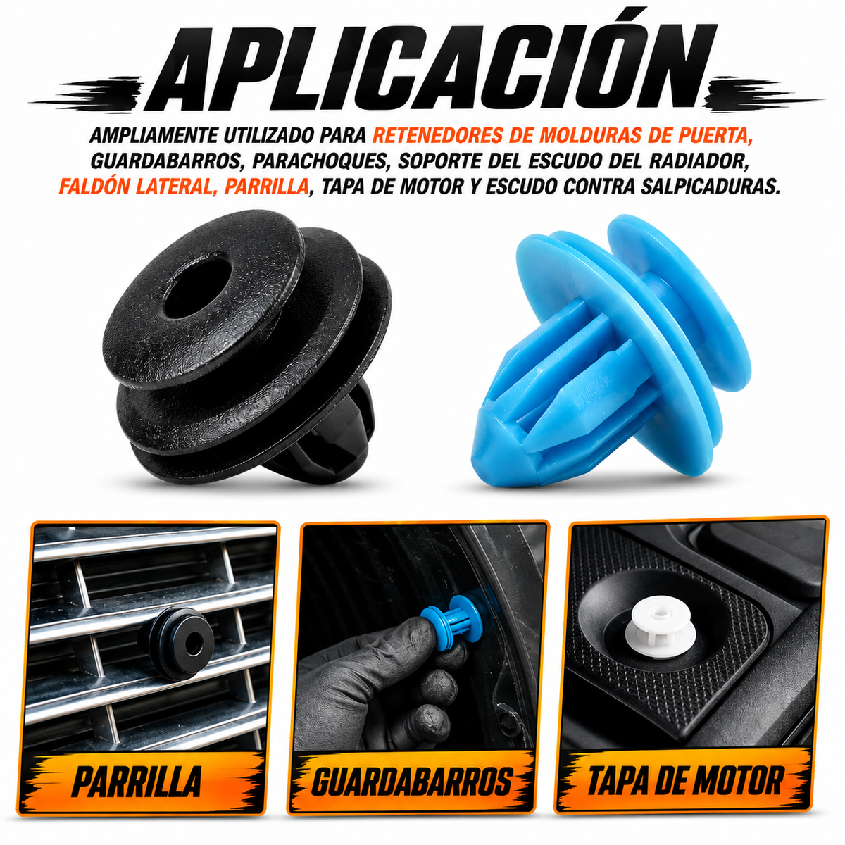 ProClips™ - Kit de 100 clips universales