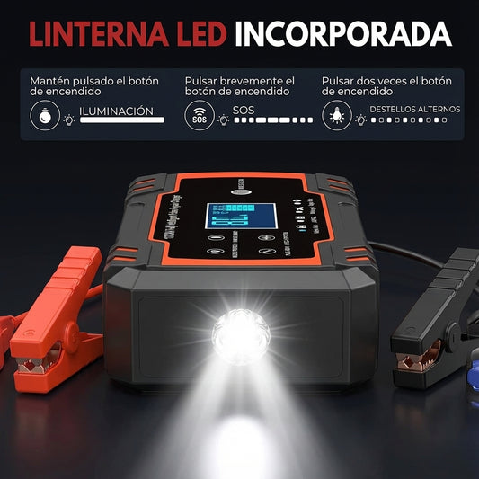 VoltMax™ - Arrancador de Batería con 11.000mAh