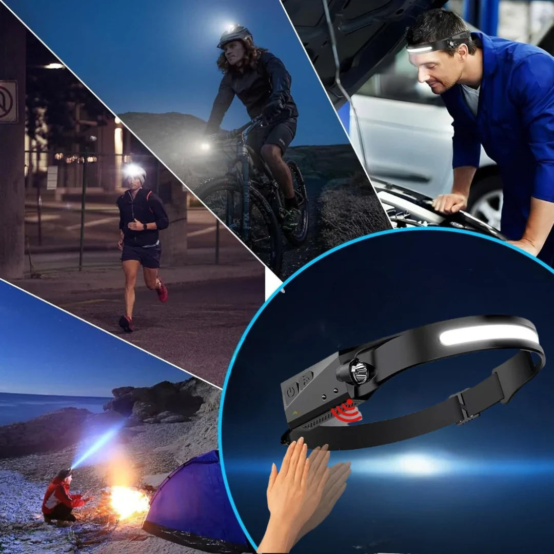 LINTERNA FRONTAL LED FLEXIBLE