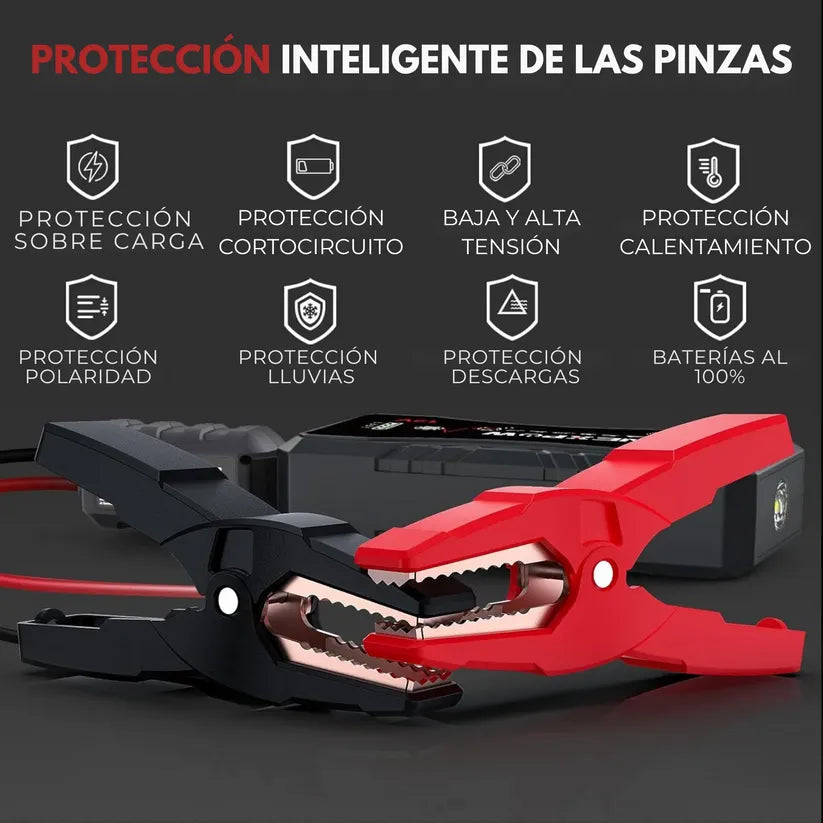 VoltMax™ - Arrancador de Batería con 11.000mAh