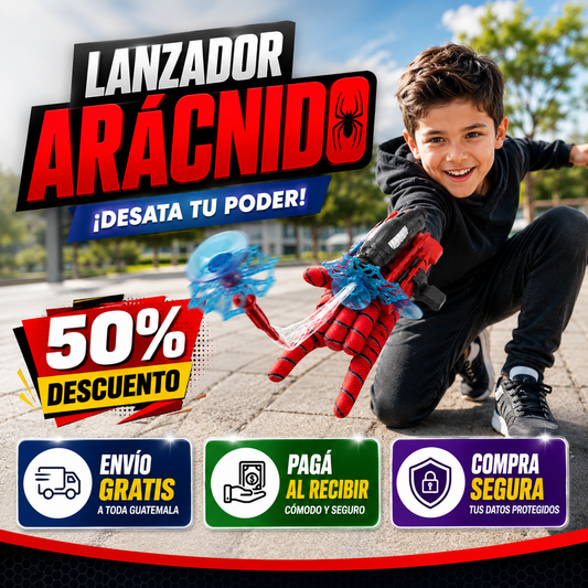 SPIDER PRO | GUANTE LANZADOR DE DARDOS