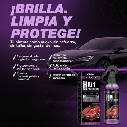 HIGH PROTECTION® - Spray de Recubrimiento (microfibra + esponja 🎁)