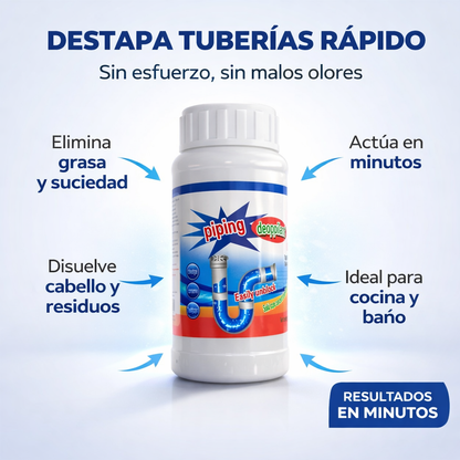 PipeForce® - Destapador de Tuberias