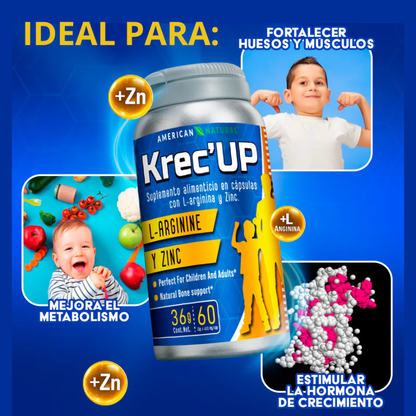 KrecUp® Original – Crecimiento infantil respaldado por nutrición diaria