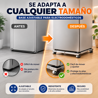 Base Ajustable para electrodomésticos