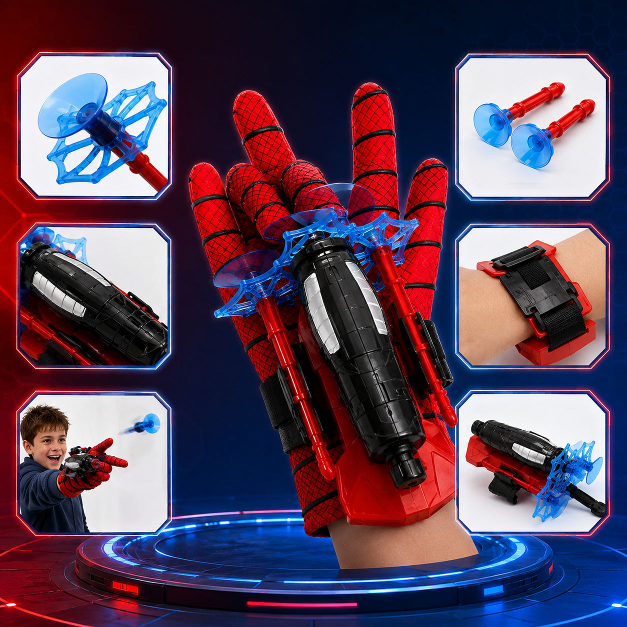 SPIDER PRO | GUANTE LANZADOR DE DARDOS