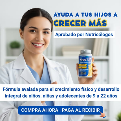 KrecUp® Original – Crecimiento infantil respaldado por nutrición diaria