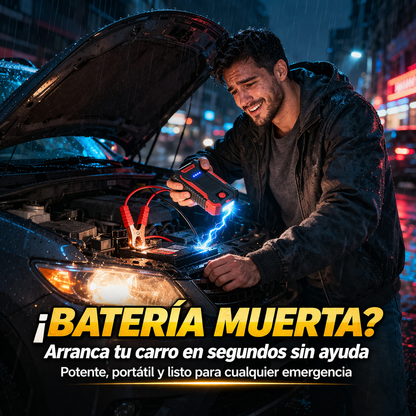 VoltMax™ - Arrancador de Batería con 11.000mAh