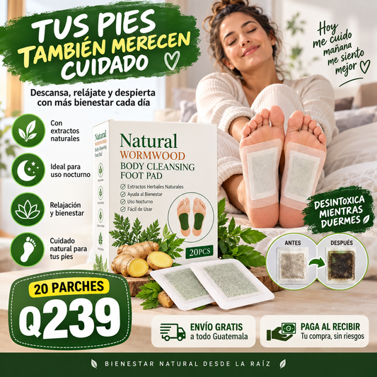 Parches Detox para Pies 10 Unidad