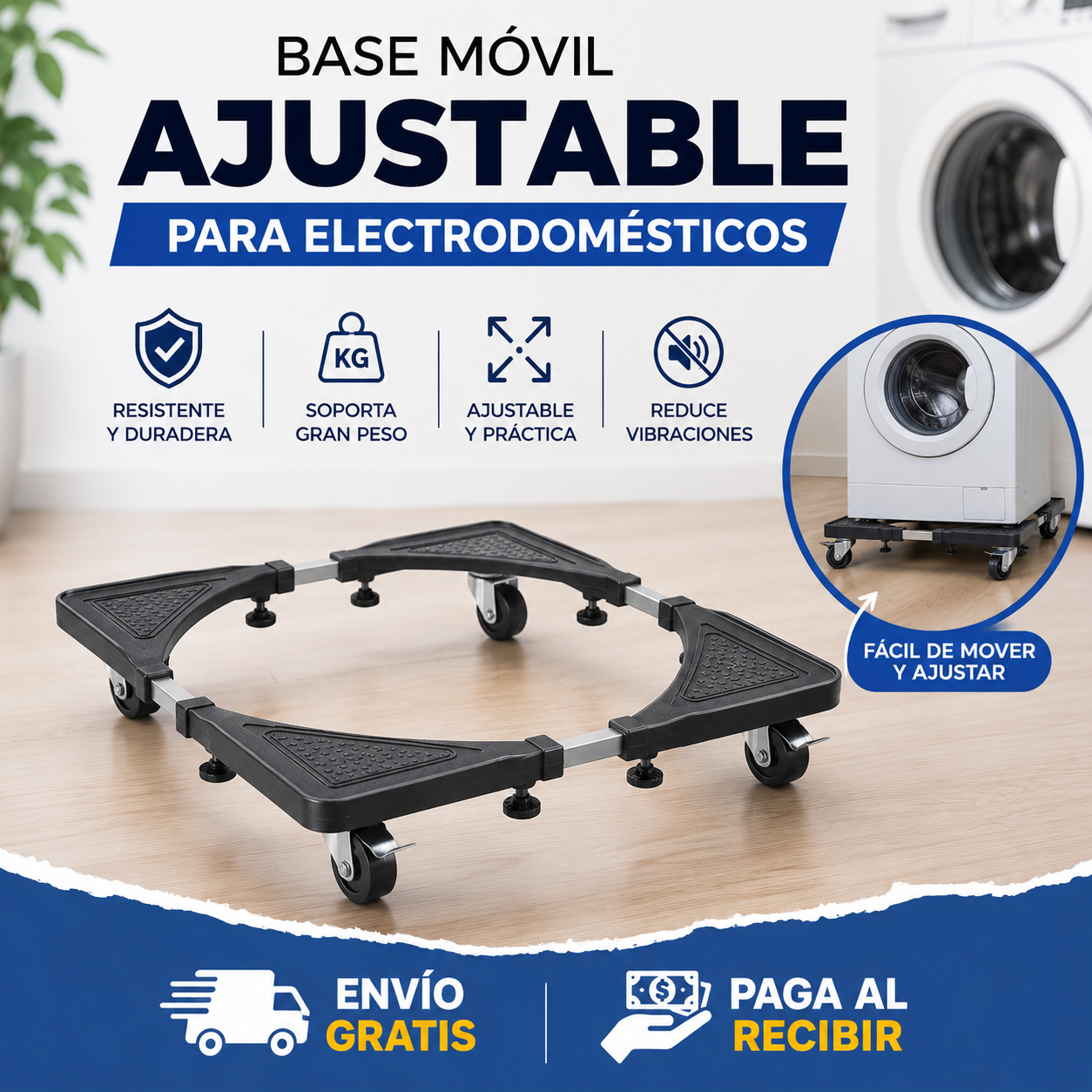Base Ajustable para electrodomésticos