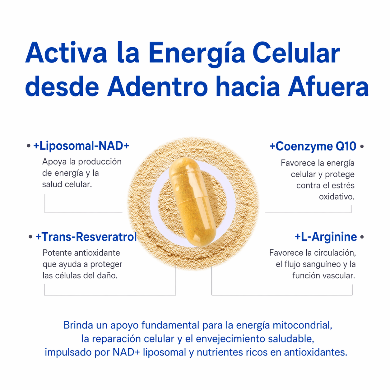 NAD+ SELERB BOOSTER Energía, potencia y vitalidad masculina total