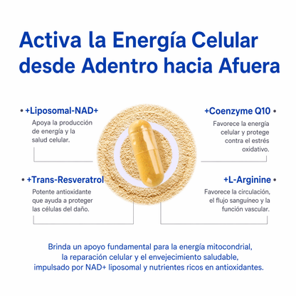 NAD+ SELERB BOOSTER Energía, potencia y vitalidad masculina total