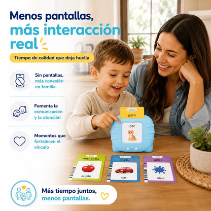 Juego lector de tarjetas de ingles